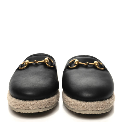 Gucci Nappa Wool Womens Fria Slippers 38 Black Butterscotch 2 of 9