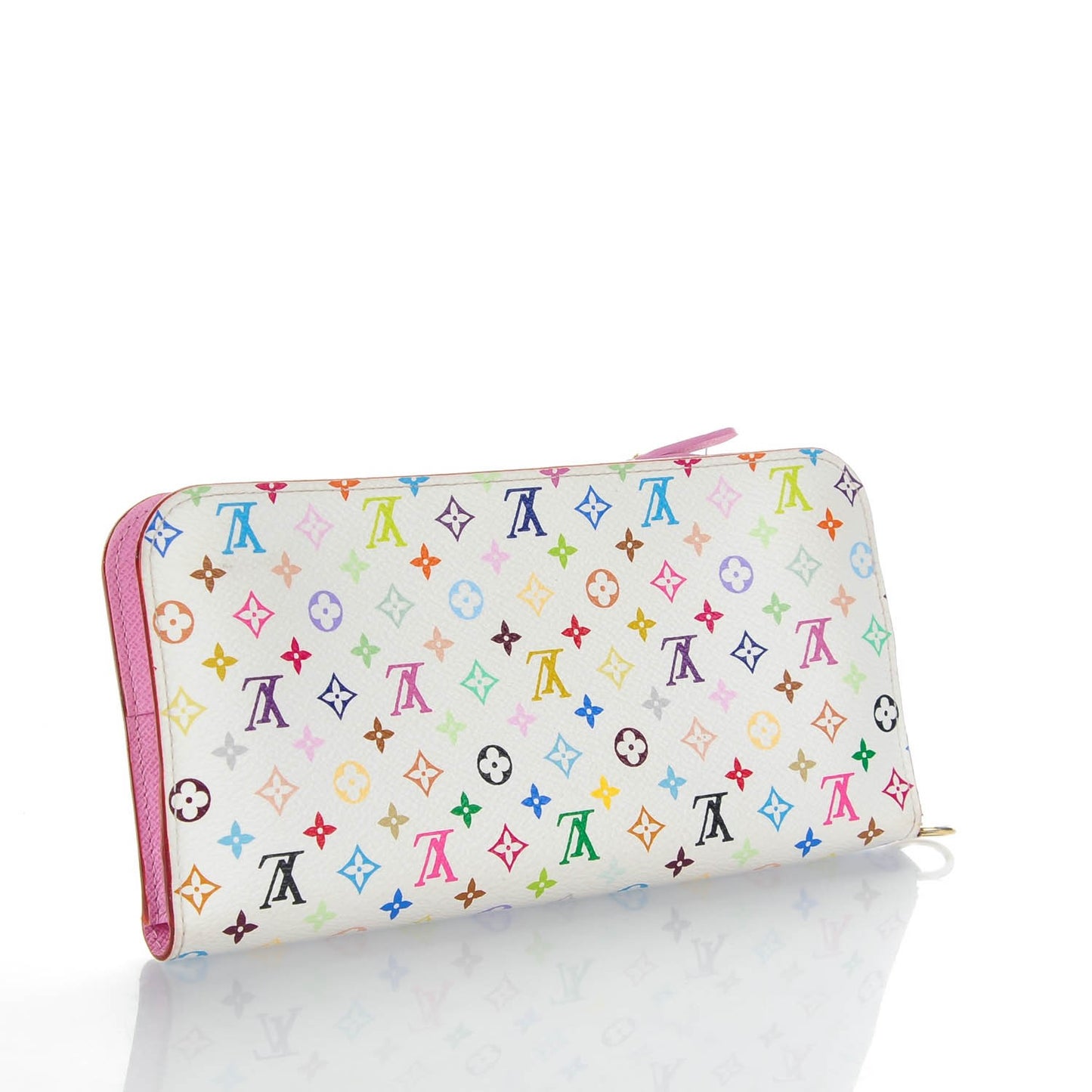 Monogram Multicolor Insolite Wallet White Litchi