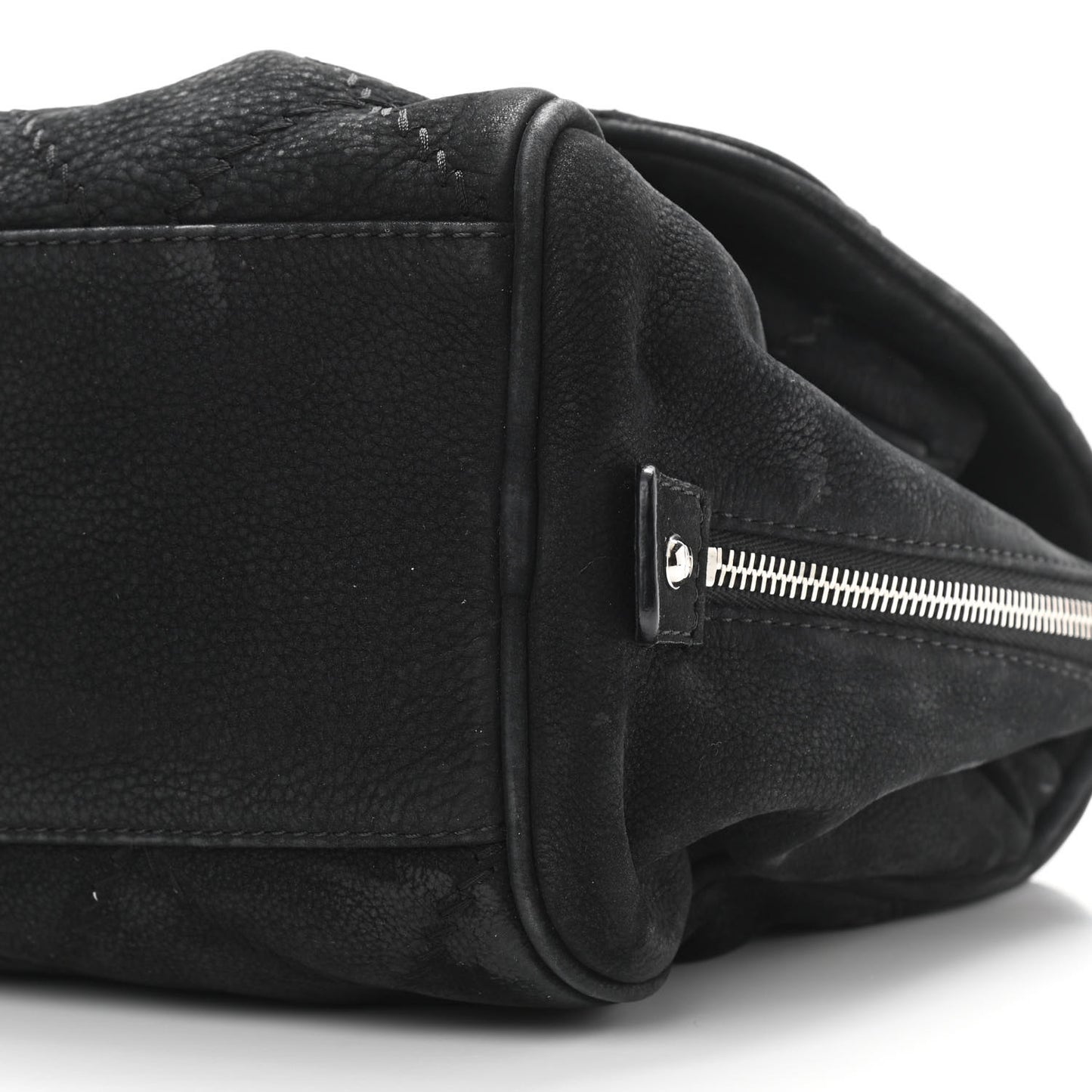 Suede Ultimate Stitch Flap Black