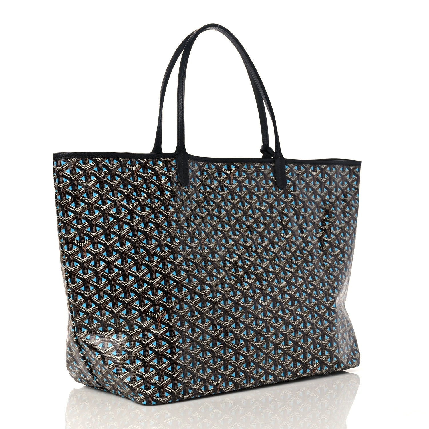 Goyard Goyardine Saint Louis Claire Voie GM Black Opaline 3 of 8