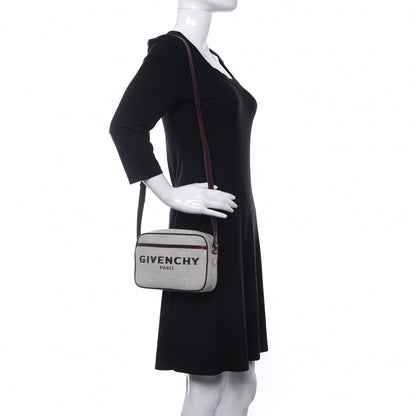 Givenchy Canvas Logo Bond Camera Bag Aubergine 2 of 10