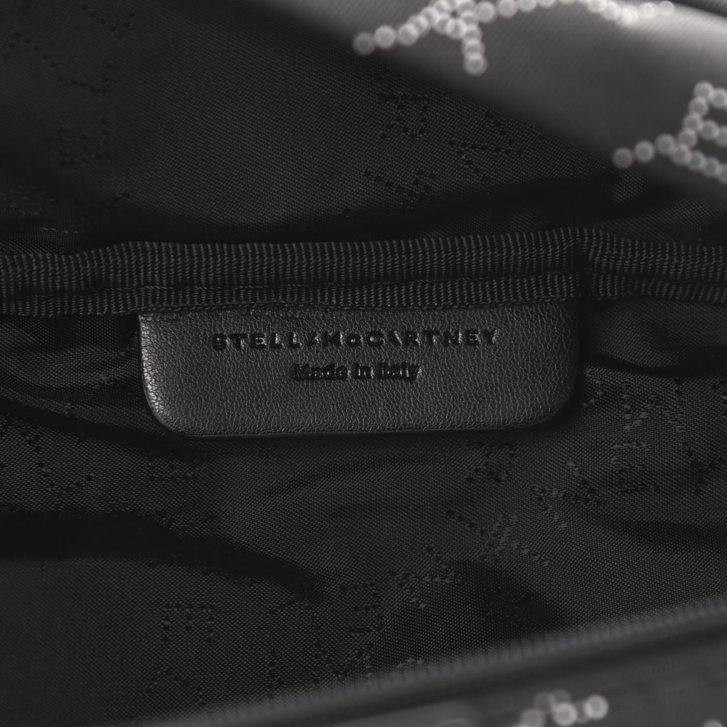 Eco Padded Nylon Logo Falabella Bum Bag Black
