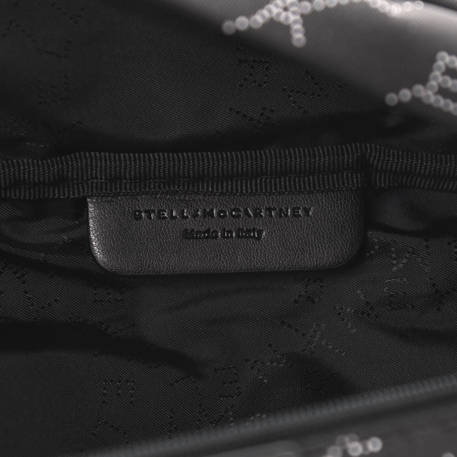 Stella McCartney Eco Padded Nylon Logo Falabella Bum Bag Black 6 of 8