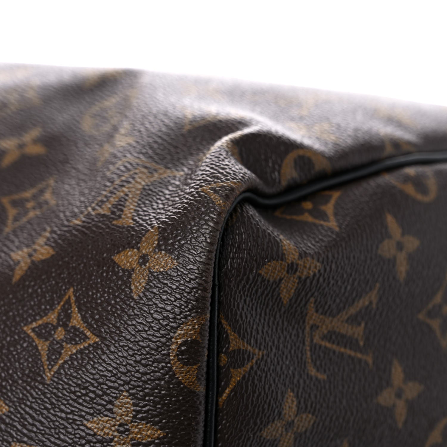 Louis Vuitton Monogram Macassar Keepall Bandouliere 55 11 of 24