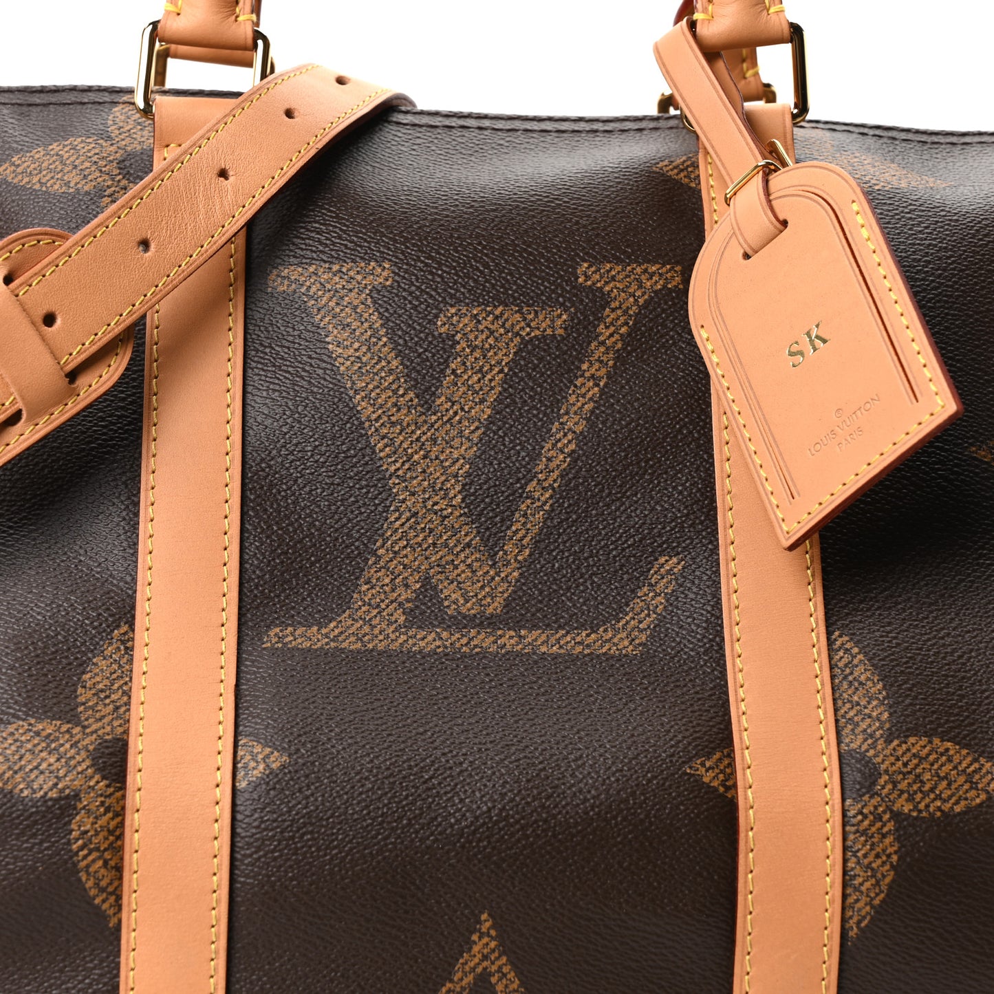 Reverse Monogram Giant Keepall Bandouliere 50