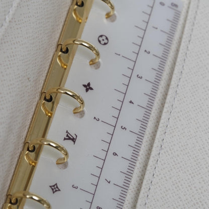 Louis Vuitton Monogram Malle Blanche Small Ring Agenda PM 6 of 11