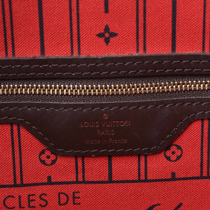 Louis Vuitton Damier Ebene Neverfull MM 6 of 9