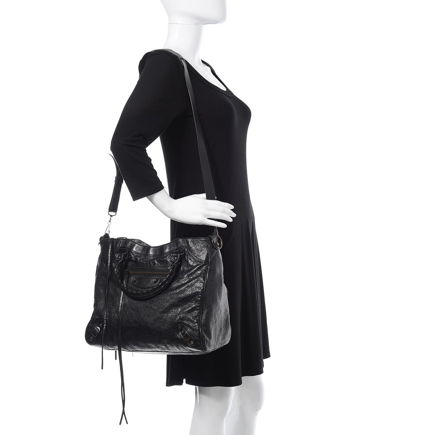 Agneau Classic Hardware Velo Black