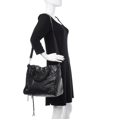 Balenciaga Agneau Classic Hardware Velo Black 2 of 12
