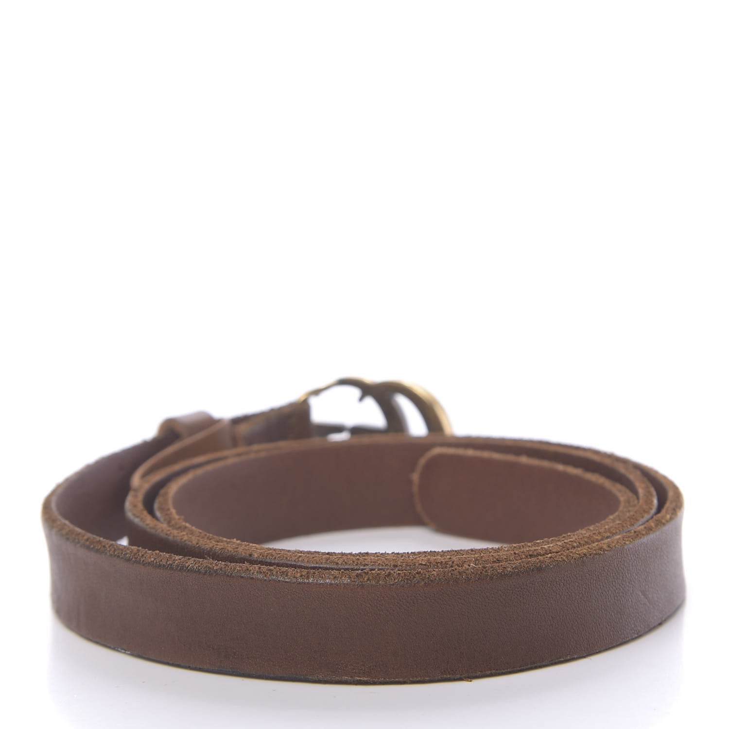 Gucci Faded Calfskin Double G 20mm Belt 90 36 Cuir 2 of 5