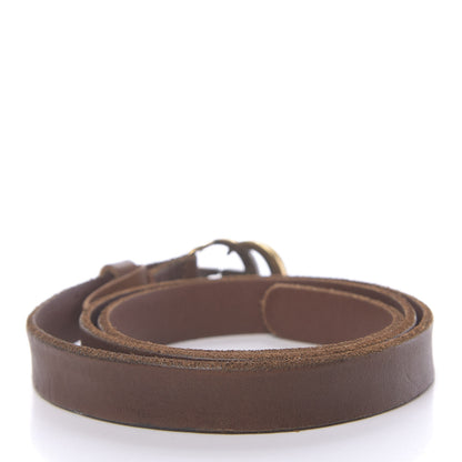Gucci Faded Calfskin Double G 20mm Belt 90 36 Cuir 2 of 5