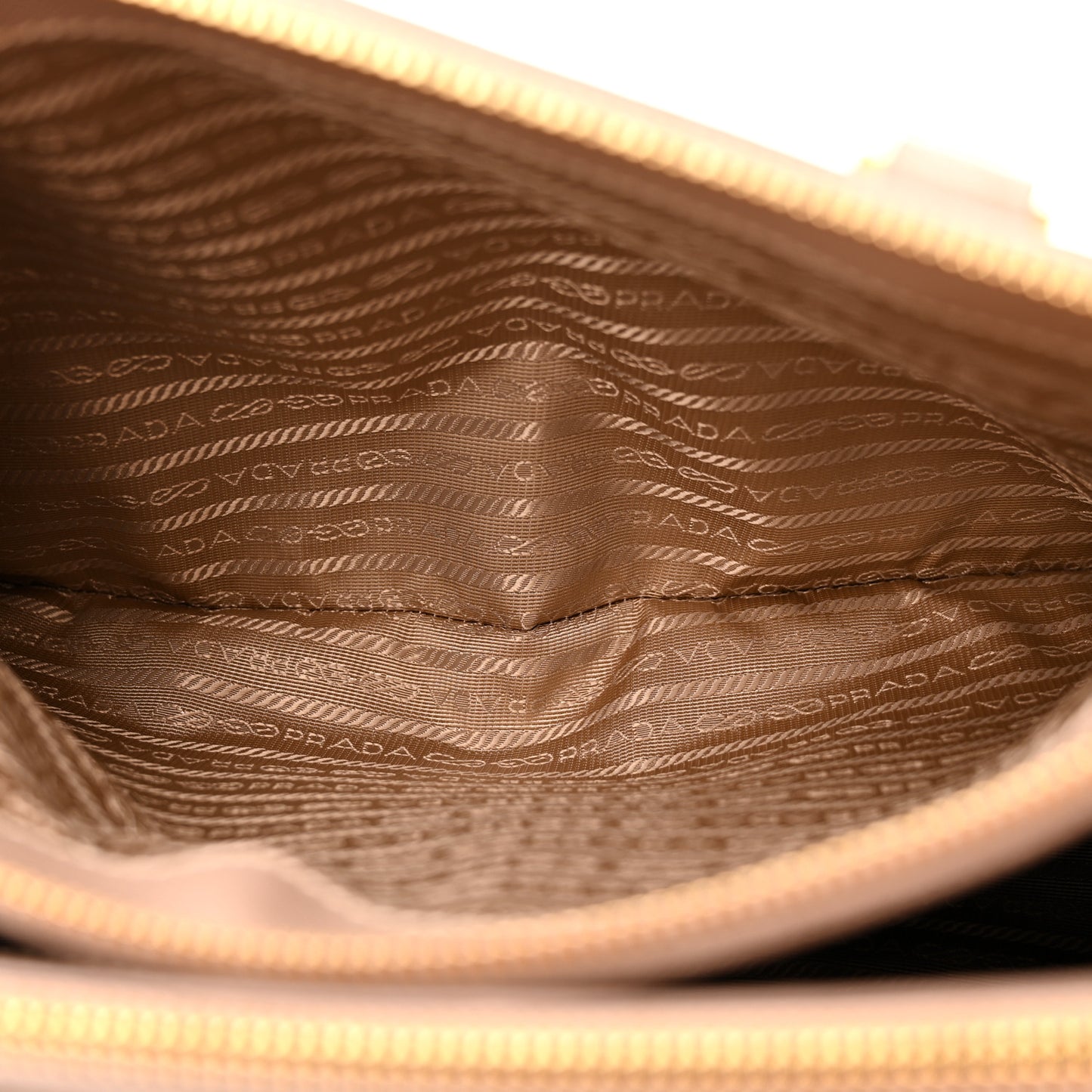 Saffiano Lux Large Galleria Double Zip Tote Cammeo