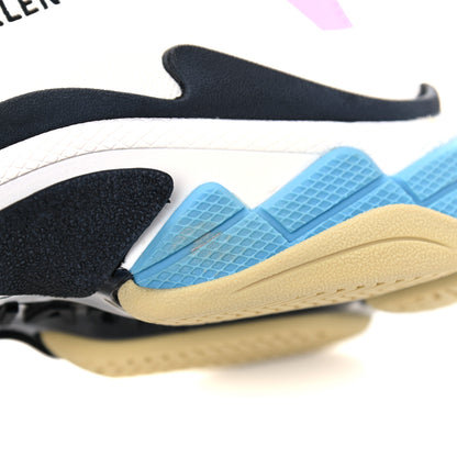 Balenciaga Fabric Mesh Washed Effect Womens Triple S Sneakers 40 Pink White Blue 7 of 12