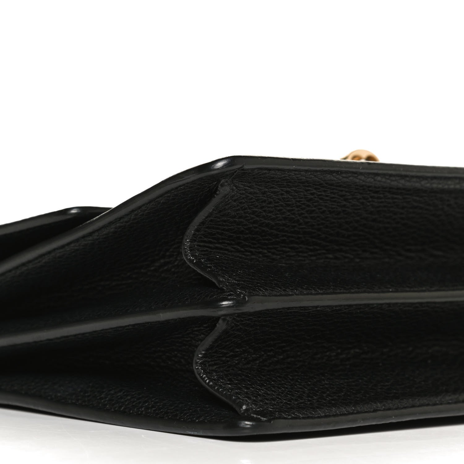 Dolce & Gabbana Grained Calfskin Rosalia Shoulder Bag Black 8 of 11