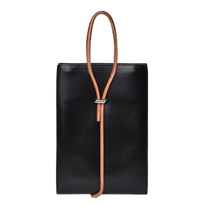Hermes Box Tote Black Orange 1 of 12