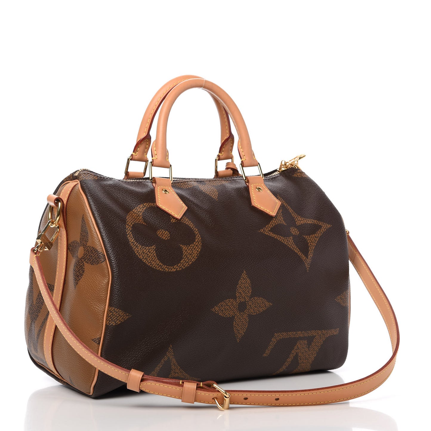 Reverse Monogram Giant Speedy Bandouliere 30