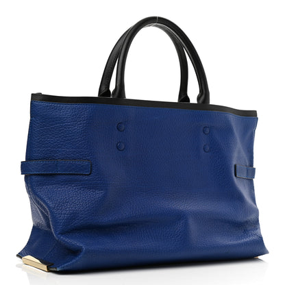 Chloe Calfskin Large Charlotte Tote Majesty Blue 3 of 15