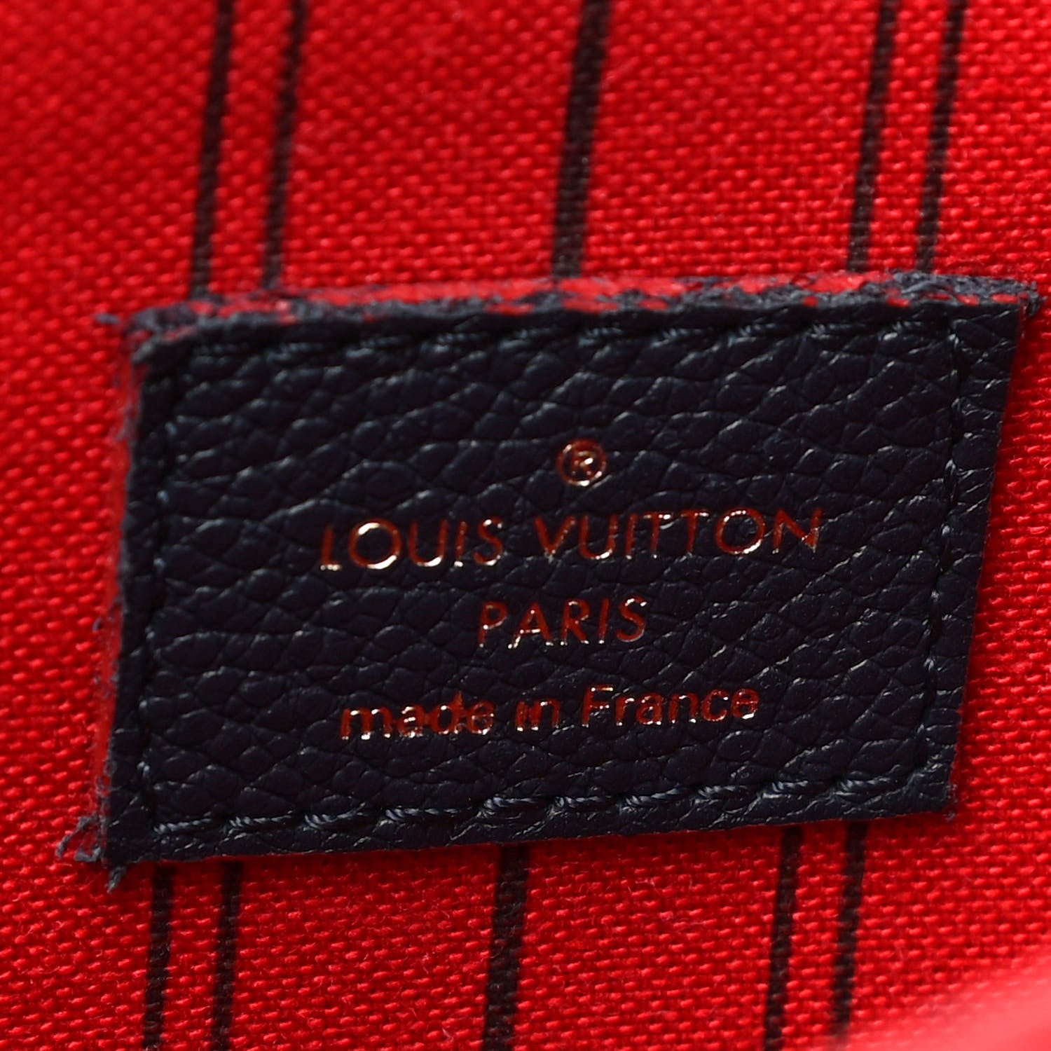 Louis Vuitton Empreinte Pochette Metis Marine Rouge 6 of 16