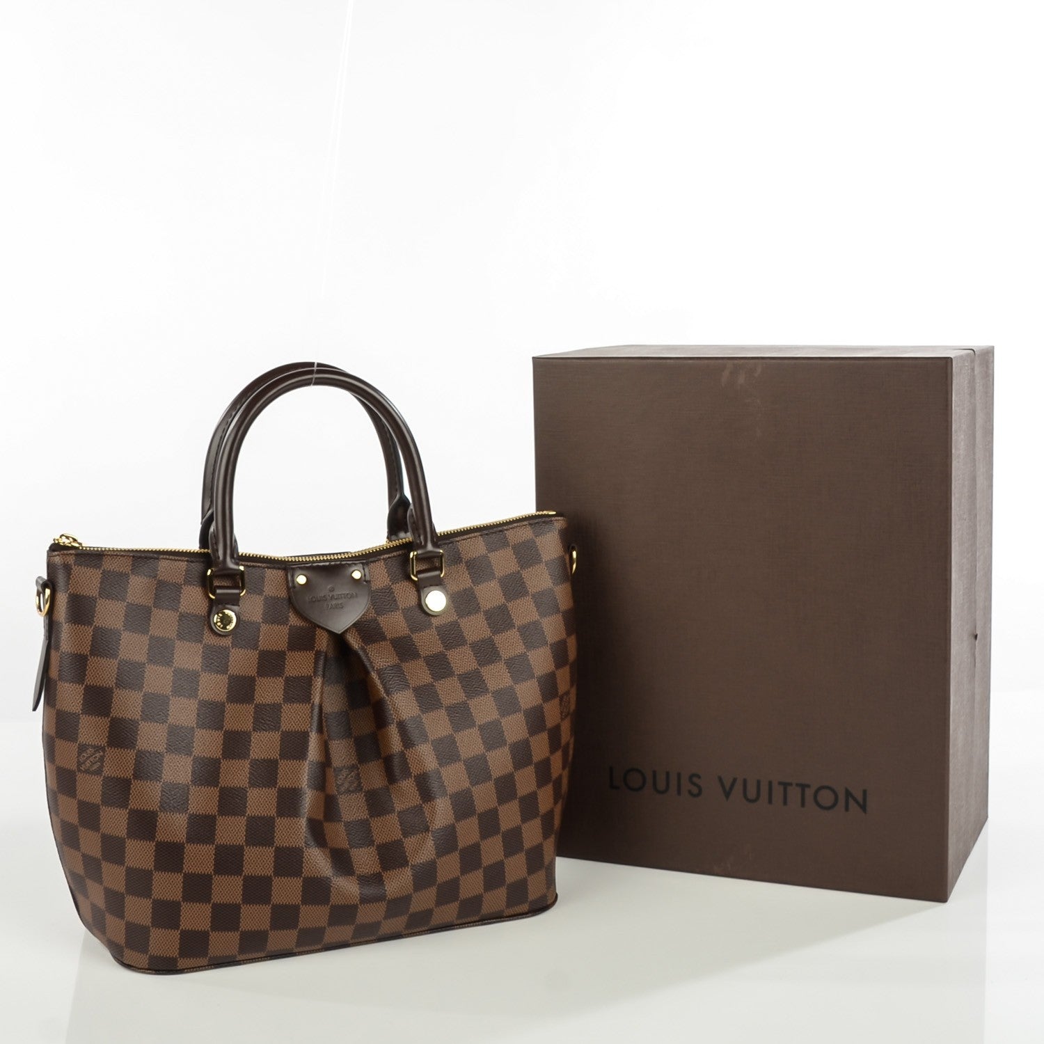 Louis Vuitton Damier Ebene Siena MM 5 of 9