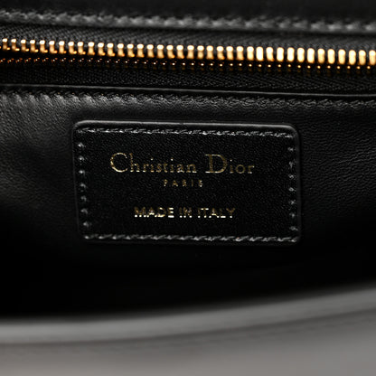 Christian Dior Smooth Calfskin 30 Montaigne Flap Bag Black 6 of 10