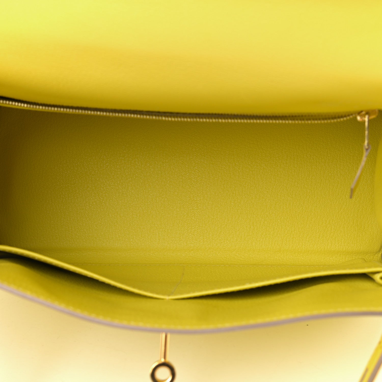 Hermes Evercolor Kelly Retourne 28 Lime 5 of 11