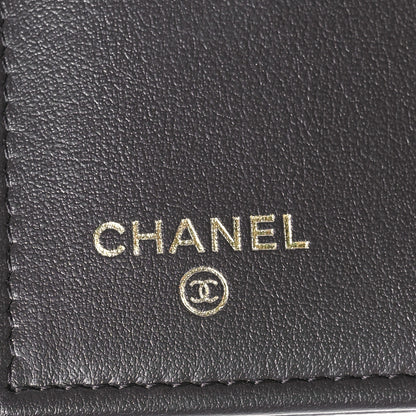 Chanel Caviar Quilted Medium Flap Wallet Dark Brown 6 of 8
