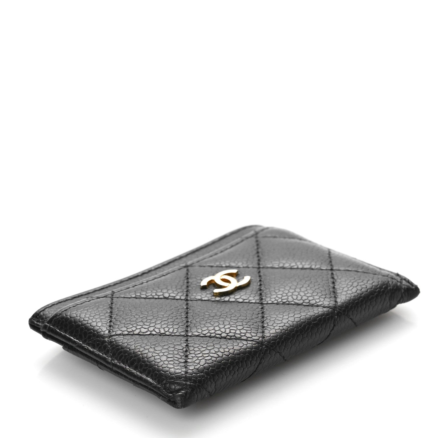Chanel Caviar Quilted Card Holder Black 4 of 9