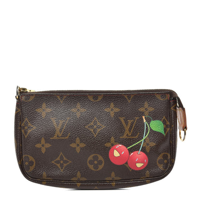 Louis Vuitton Monogram Cerises Mini Pochette Accessories 1 of 10