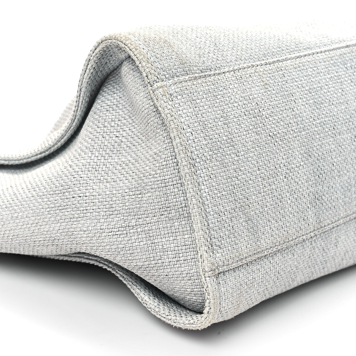 Chanel Canvas Deauville Large Tote Grey 9 of 15