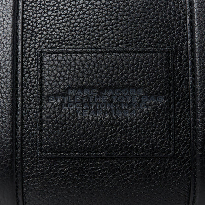 Marc Jacobs Grained Calfskin Small The Tote Bag Black 9 of 12