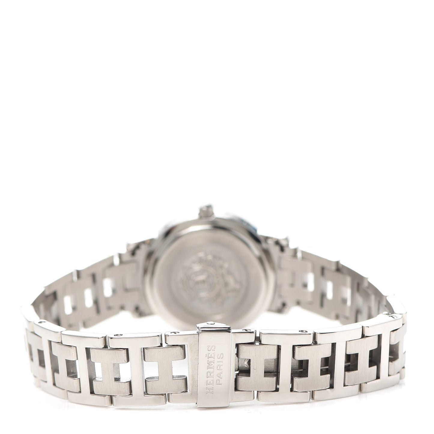 Stainless Steel Diamond Mother of Pearl 24mm Clipper Quartz Watch