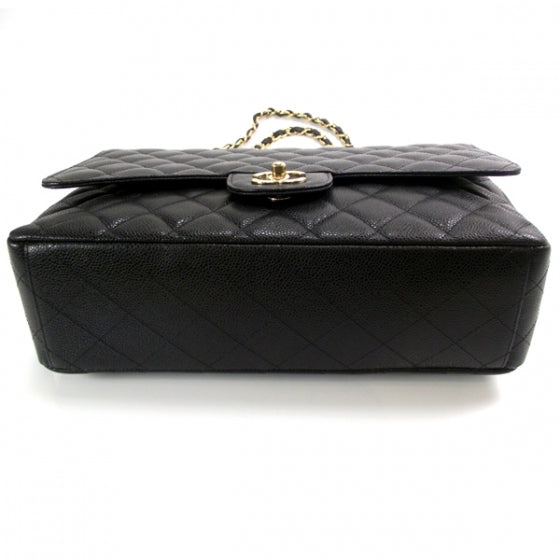 Caviar Maxi Flap Black