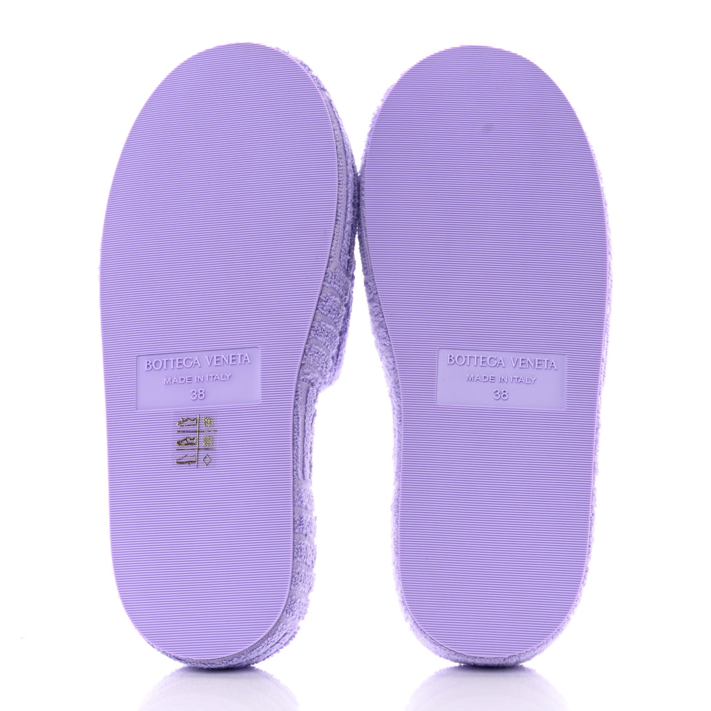 Resort Sponge Slides Sandals 38 Wisteria
