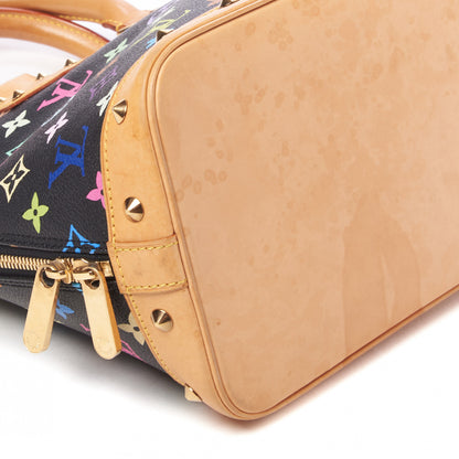 Louis Vuitton Monogram Multicolor Alma Black 6 of 8