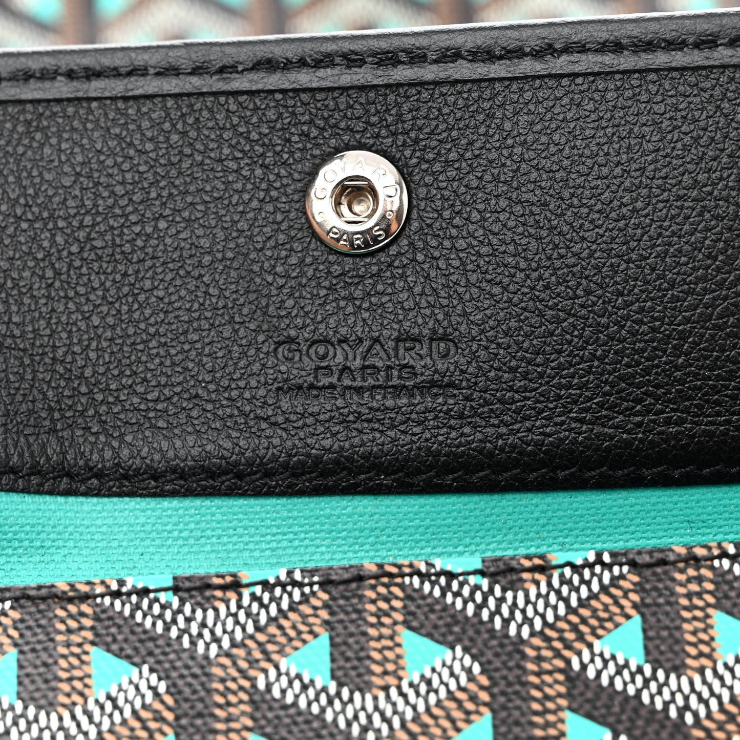 Goyardine Saint Louis Claire Voie PM Black Blue