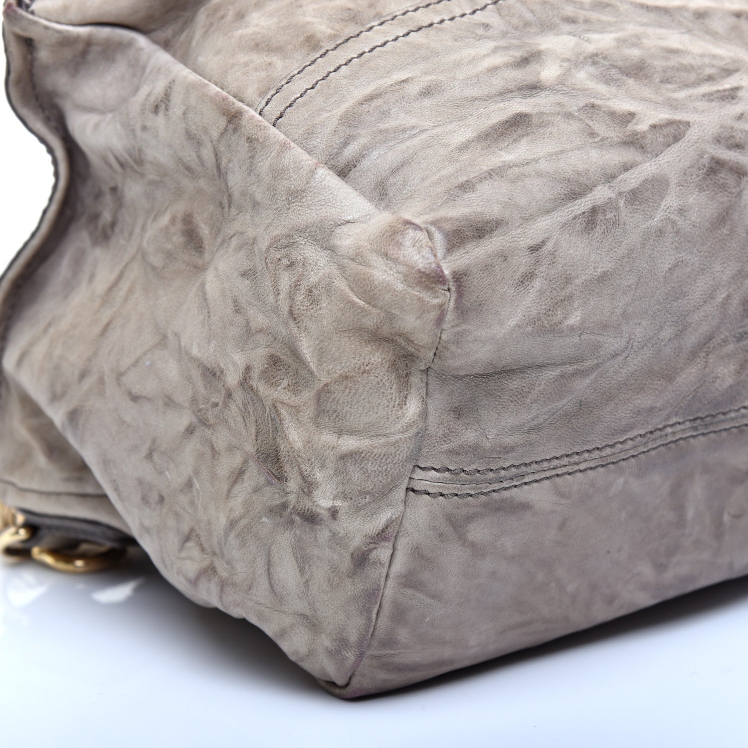Givenchy Tumbled Sheepskin Small Pandora Charcoal 6 of 10