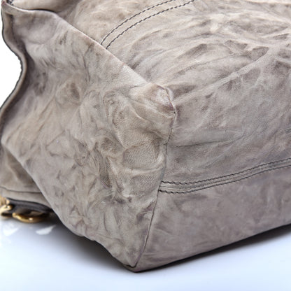 Givenchy Tumbled Sheepskin Small Pandora Charcoal 6 of 10