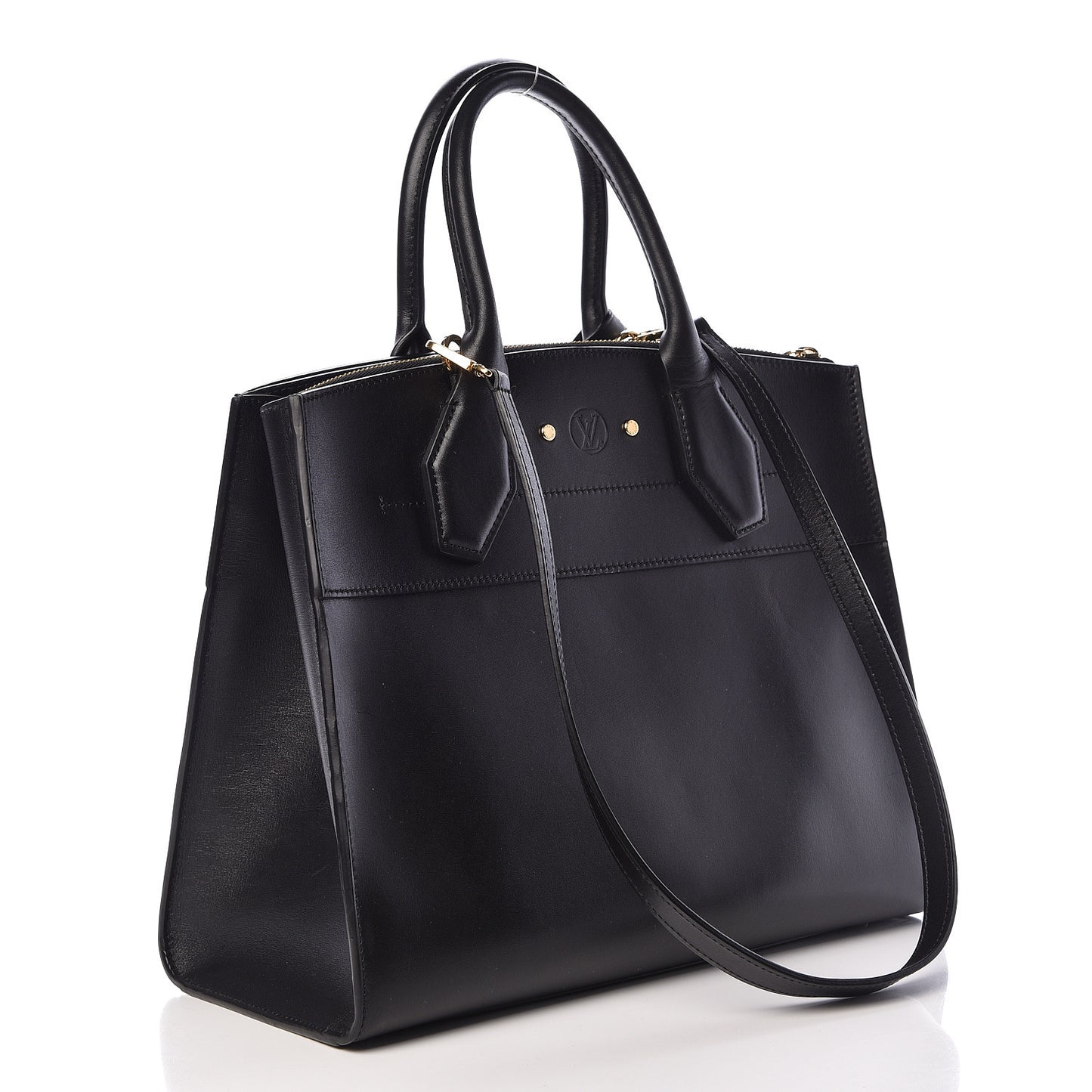Calfskin City Steamer MM Black