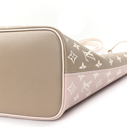 Louis Vuitton Empreinte Monogram Spring In The City Neverfull MM Kaki Beige Cream 10 of 10
