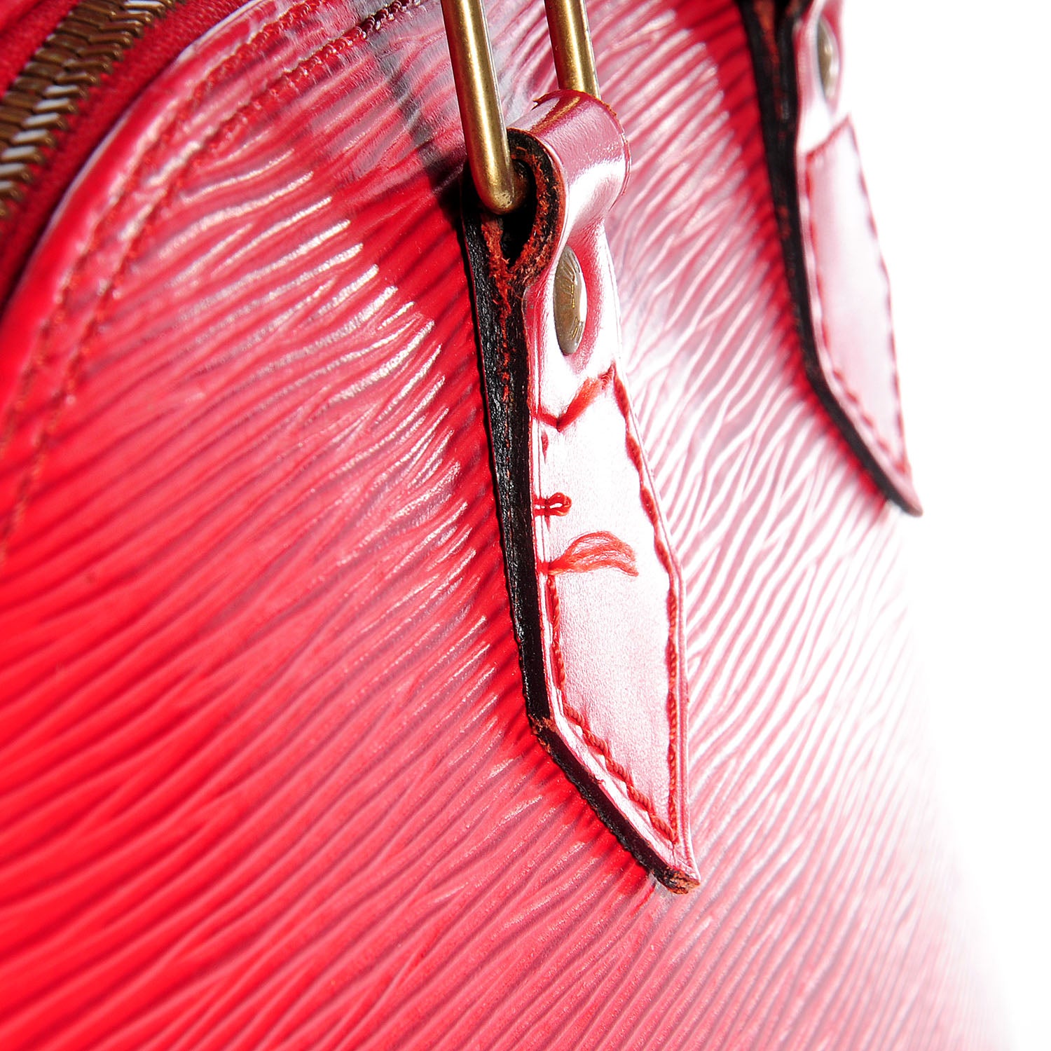 Louis Vuitton Epi Alma PM Rouge 4 of 10
