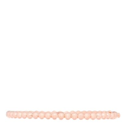 Van Cleef & Arpels 18K Rose Gold Perlee Pearls of Gold Bracelet XS 2 of 4