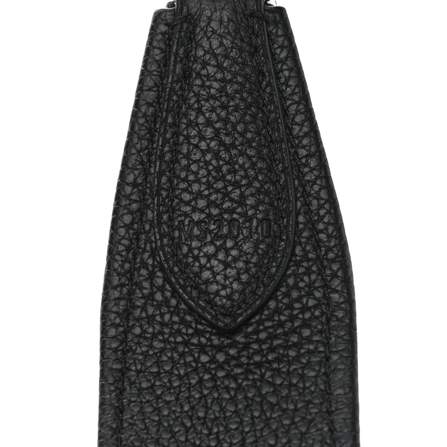 Canvas Calfskin Across Strap Black Multicolor