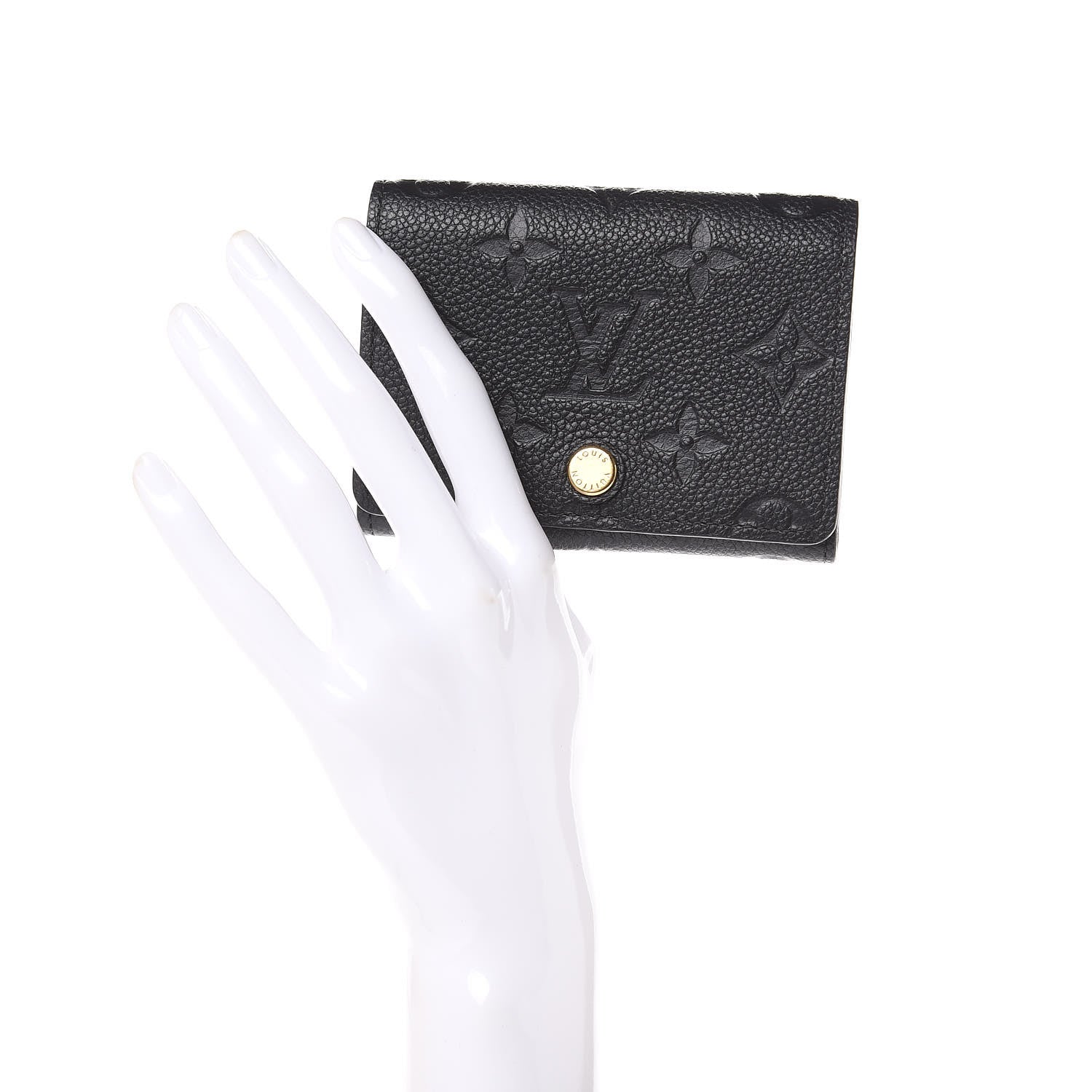 Louis Vuitton Empreinte Business Card Holder Black 2 of 8