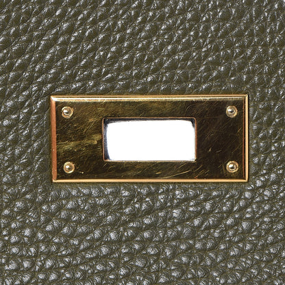 Hermes Togo Kelly Retourne 32 Vert Olive 17 of 31