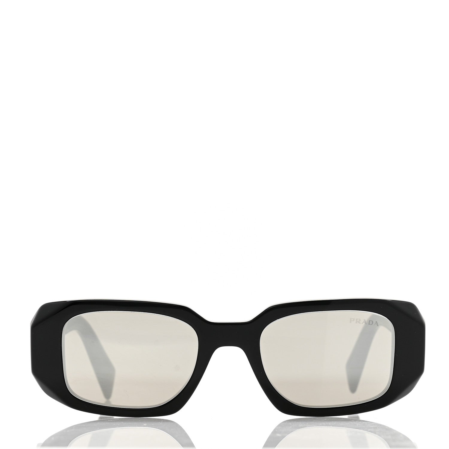 Prada Acetate Symbole Sunglasses SPR 17W Black 2 of 8