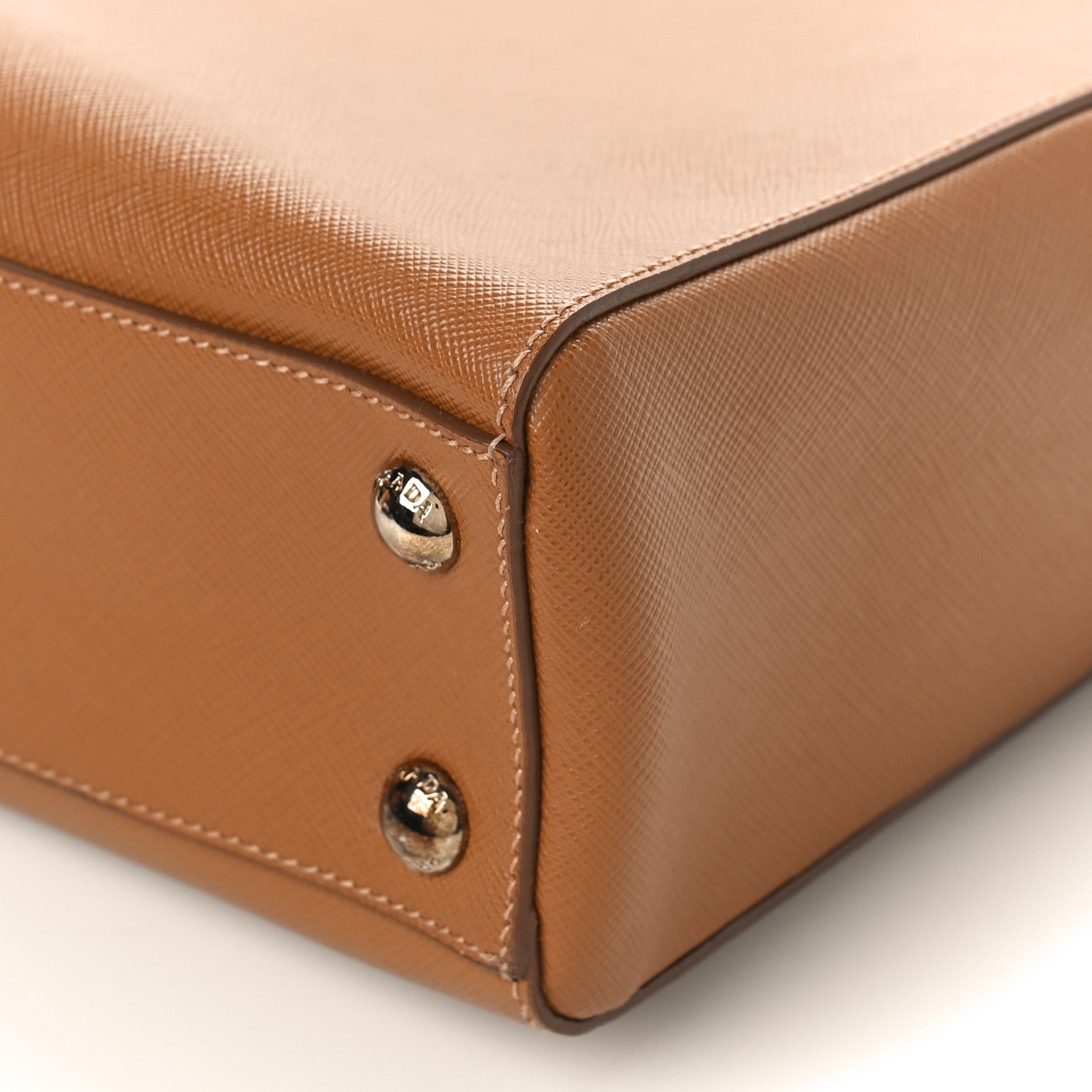 Prada Saffiano Lux Shopping Tote Caramel 8 of 10