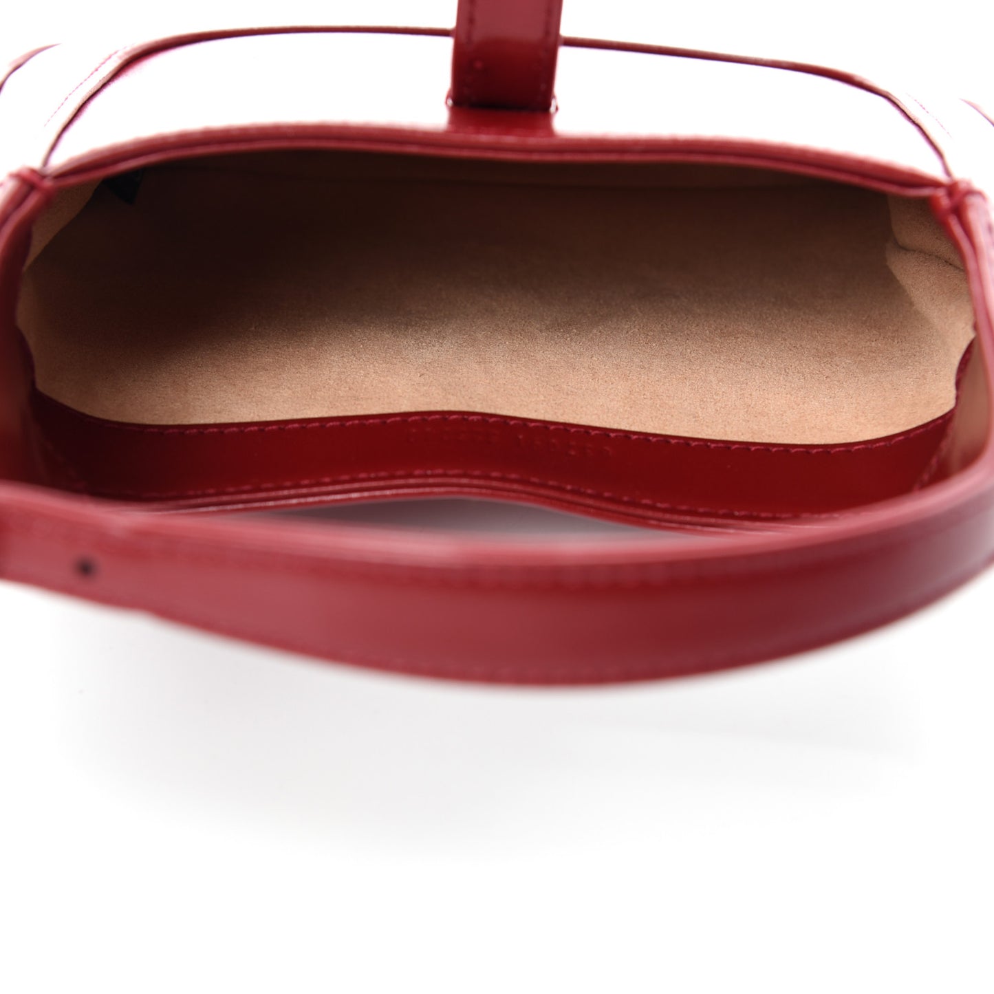 Boarded Dyana Lux Calfskin Mini Jackie 1961 Hobo New Cherry Red