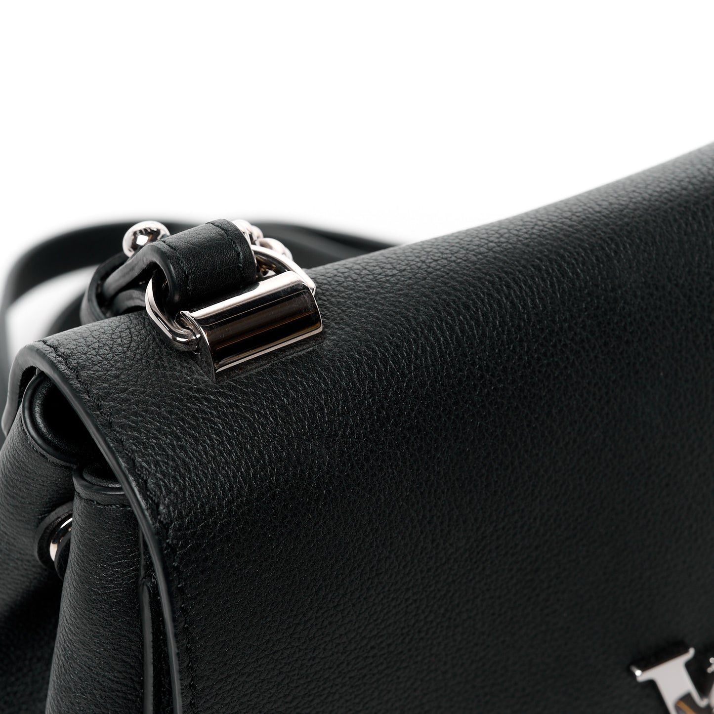 Calfskin Lockme II Chain Bag BB Black