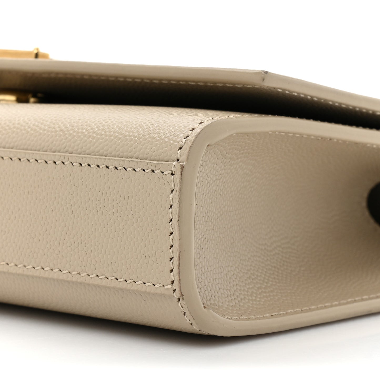 Grain De Poudre Small Monogram Kate Satchel Dark Beige