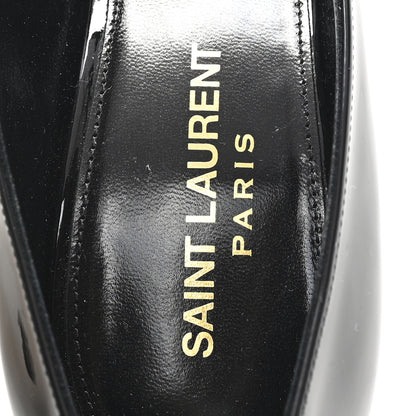 Saint Laurent Patent Opyum 110 Pumps 36.5 Black Gold 8 of 10